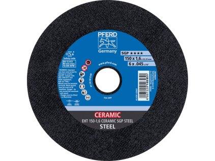 61315016 | Trennscheibe 150 x 1,6 x 22,23 mm, CERAMIC SGP STEEL