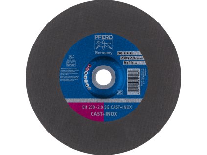 61324832 | Trennscheibe für Gießereien 230 x 2,9 x 22,23 mm, SG CAST + INOX, gekröpft