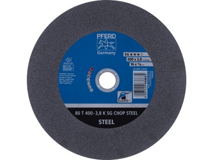 66324093 | Trennscheibe 400 x 3,8 x 25,4 mm, SG CHOP STEEL, gerade