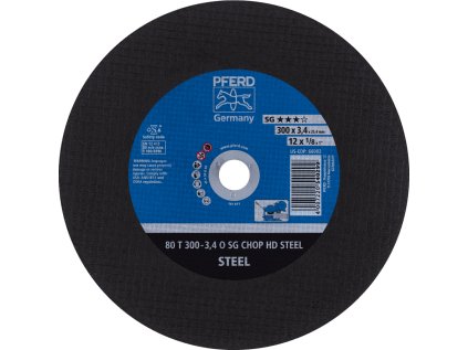 66323013 | Trennscheibe 300 x 3,4 x 25,4 mm, SG CHOP HD STEEL, gerade