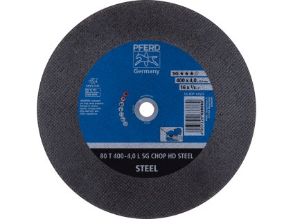 66324080 | Trennscheibe 400 x 4,0 x 25,4 mm, SG CHOP HD STEEL, gerade
