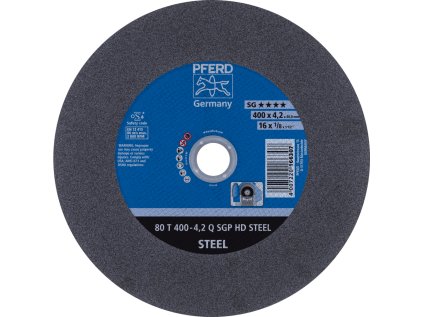 66324040 | Trennscheibe 400 x 4,2 x 40,0 mm, SGP HD STEEL, Härte Q, 80 m/s