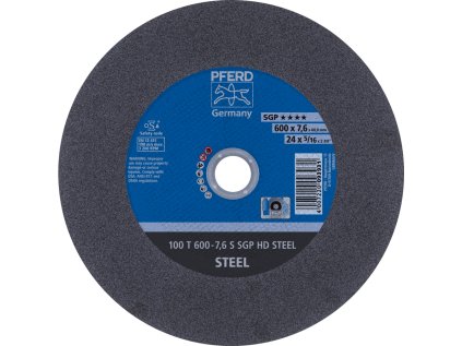 66397707 | Rezný kotúč 600 x 7,6x 60,0 mm, SGP HD STEEL, tvrdosť S, 100 m/s