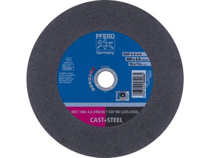 66323235 | Trennscheibe 400 x 4,8 x 40,0 mm, ZIRKON SGP HD CAST + STEEL, Härte T, 100 m/s