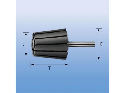 2186608 | Nosič brúsneho pásu tvar kónický 36x22x60-6 mm