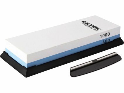 8855401 | Brúsny a obťahovací kameň obdĺžnikový kombinovaný 180x60x28 mm, Z400/1000