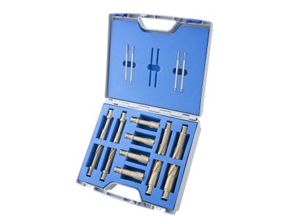 201907  | Jadrové vrtáky HARD-LINE SET 55 PROFI PLUS, WELDON 14, 16, 18, 20, 22, 26 mm, sada 6 ks