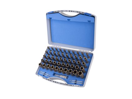 201908  | Hartmetall-bestückte Kernbohrer HARD-LINE 55 SET DELUxE PLUS, WELDON 12-32 mm, Set 50 Stück