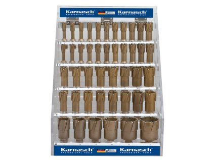 201624  | Kernbohrer HARD-LINE 55 SET DISPLAY, WELDON 12-50 mm, Set 44 Stück