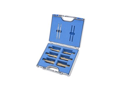 201941  | Jadrové vrtáky HARD-LINE 55 SET BASIC, FEIN QUICK-IN 14, 18, 22 mm, sada 6 ks