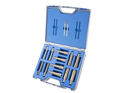 201943  | Jadrové vrtáky HARD-LINE SET 55 PROFI PLUS, FEIN QUICK-IN 12, 14, 18, 20, 22, 26 mm - sada 12 ks