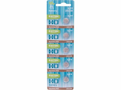 42055 | Batéria alkalická 1,5V LR54, balenie 5 ks