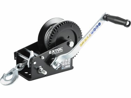 8861305 | Naviják lanový ručný obojsmerný 2 rýchlosti, 6 mm x 10 m, nosnosť 1360 kg