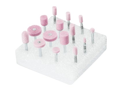 33920231 |  STEEL EDGE Schleifstift-Set 15-tlg. Schaft-Ø 3 mm A80 für Stahl- und Stahlguss