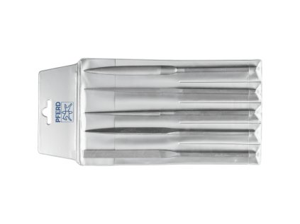 12732001 |  Präzisions-Handy-Feilenset 5-tlg. in Kunststofftasche 215 mm Schweizer Hieb 00, sehr-grob