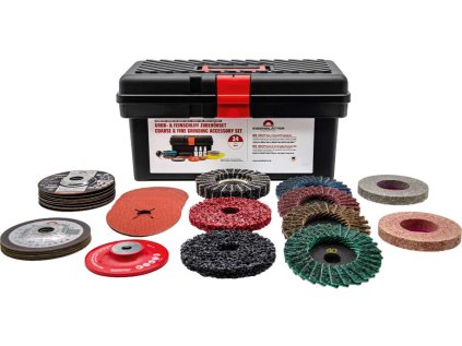 79770 1 e65032 varilex sada prislusenstvi na na hrube a jemne brouseni v kufru