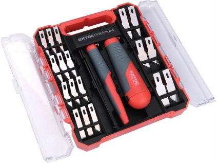 8855196 | Modell-Schnitzmesser, austauschbare Klingen, 21-teiliges Set