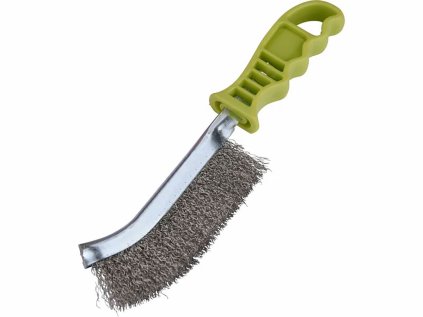 960018 | Universelle Handbürste, Kunststoffgriff, 1-reihig, Stahldraht rostfrei gewellt 0,3 mm