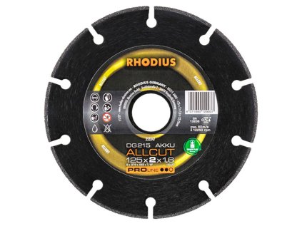 353347 | Diamanttrennscheibe DG215 AKKU ALLCUT PRO 125 x 2,0 x 1,6 x 22,23 mm, universal