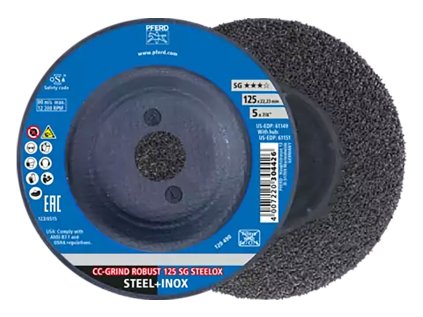 64195125 | Schleifscheibe 125 x 22,23 mm, CC-GRIND-ROBUST SG STEELOX