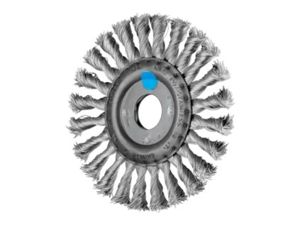 43303006 |  Rundbürste gezopft Edelstahldraht (INOX) POS RBG 12512/22,2 INOX 0,35