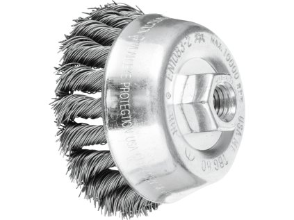 43306031 |  Topfbürste Stahldraht gezopft POS TBG  80/M14 ST 0,50
