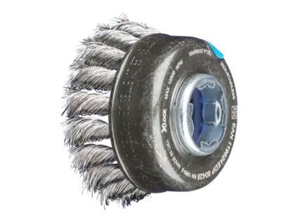 43305027 |  Topfbürste Edelstahldraht gezopft POS TBG 65/X-LOCK INOX 0,35