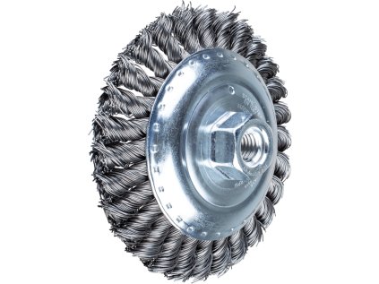 43317001 |  Kegelbürste gezopft StahldrahtPOS KBG 12515/M14 ST 0,50