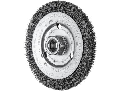 43502301 | Rundbürste ungezopft, Stahldraht gewellt POS RBU 12512/M14 ST 0,30