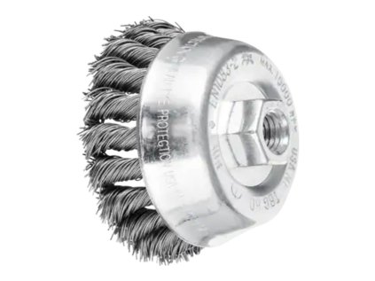 43306040 |  Topfbürste Stahldraht gezopft TBG 80/M14 ST 0,50