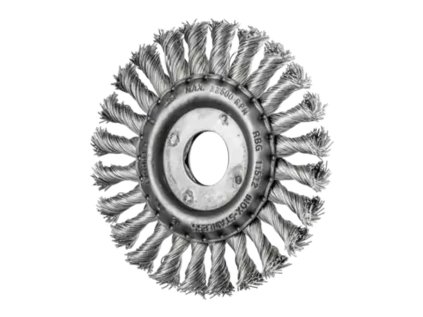43312006 |  Rundbürste gezopft Edelstahldraht (INOX) POS RBG 11512/22,2 INOX 0,50
