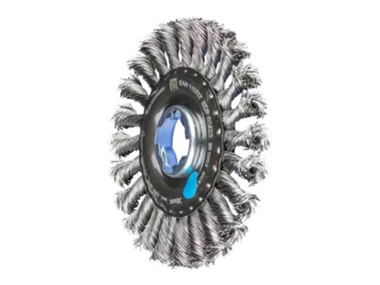 43312036 |  Rundbürste gezopft Edelstahldraht (INOX) POS RBG 11512/X-LOCK INOX 0,50