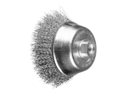 43469103 |  Topfbürste mit Gewinde Edelstahldraht gewellt TBU 100/M14 INOX 0,30