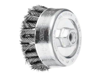 43308070 | Topfbürste COMBITWIST Stahldaht gezopft TBG 100/M14 CT ST 0,50