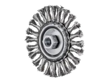 43302133 |  Rundbürste gezopft Edelstahldraht (INOX) COMBITWIST POS RBG 11512/M14 CT INOX 0,35