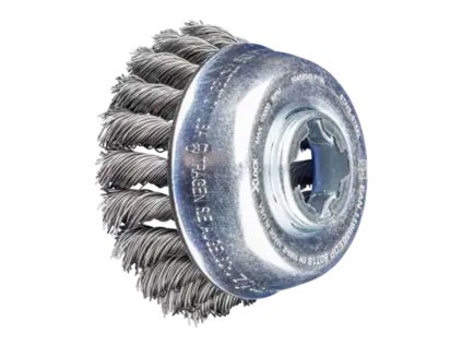 43306036 |  Topfbürste Stahldraht gezopft POS TBG  80/X-LOCK ST 0,50