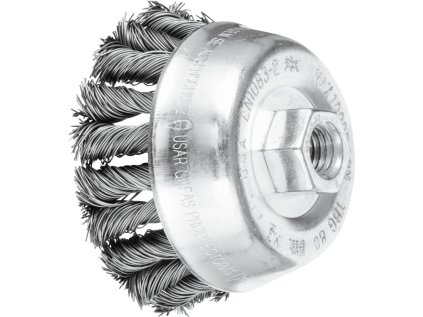 43306070 | Topfbürste COMBITWIST Stahldaht gezopft TBG  80/M14 CT ST 0,50