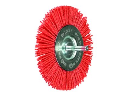 43740168 | Rundbürste mit Schaft POS RBU 10010/6 Schleifborsten Red 80 Universal (1)