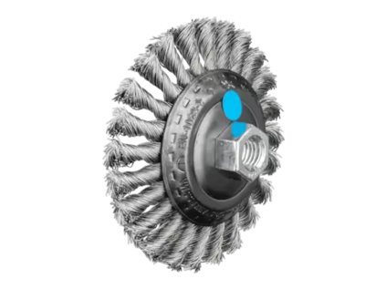 43315007 |  Kegelbürste gezopft Edelstahldraht POS KBG 11515/M14 INOX 0,50
