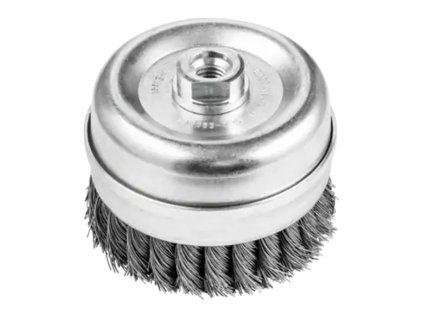 43308001 |  Topfbürste Stahldraht gezopft TBGR 100/M14 ST 0,50