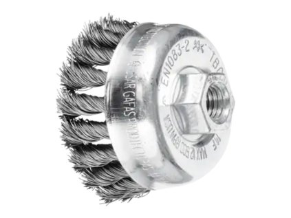 43305002 |  Topfbürste Stahldraht gezopft POS TBG 65/M14 ST 0,35