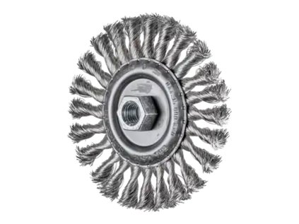 43303007 |  Rundbürste gezopft Edelstahldraht (INOX) POS RBG 12512/M14 INOX 0,35