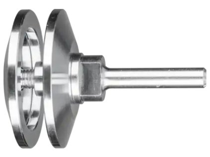 43595061 | Werkzeughalter BO für Rundbürsten ungezopft mit Bohrung 12 und 14 auf 8 mm Schaft BO 8/12-14 100-125