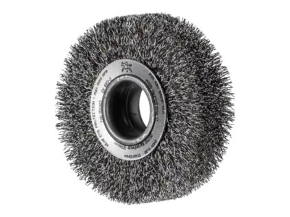 43701110 | Rundbürste breit ungezopft RBU, Edelstahl-Draht gewellt 10028/14 INOX 0,30
