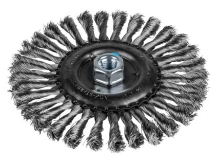 43304010 |  Rundbürste gezopft Edelstahldraht (INOX) POS RBG 17813/M14 INOX 0,35