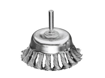 483230 | Flächenbürste mit Schaft 6 mm, 75x20 / 0,50 Stahldraht gezopft