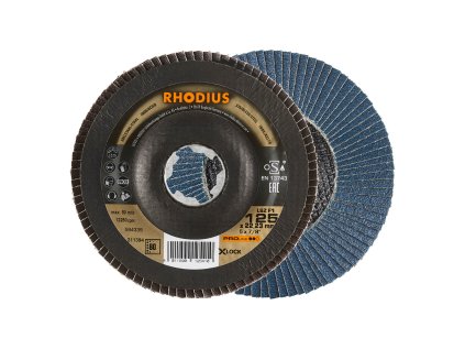 211394 | Fächerschleifscheibe LSZ F1 PROline - X-LOCK/ 125x22,23  - K80