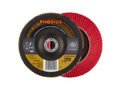 209812 | Brúsny lamelový kotúč JUMBO SPEED 180x22,2 mm, ZK40