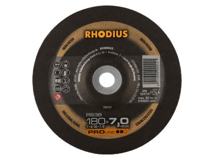 200442 | Schleifscheibe 180 x 7,0 x 22,23 mm, RS38