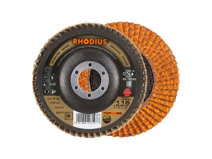 208737 | Brúsny lamelový kotúč Jumbo Longlife TOPline / 115x22,23 - K40